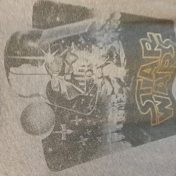 Star Wars Gray Graphic Shirt - Picture 3 of 7